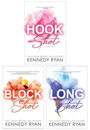 HOOPS Series 3 Book Set by Kennedy Ryan – Long Shot, Block Shot, Hook Shot | YA Sports Romance, Drama, Love, Relationships, Fiction, Paperback
