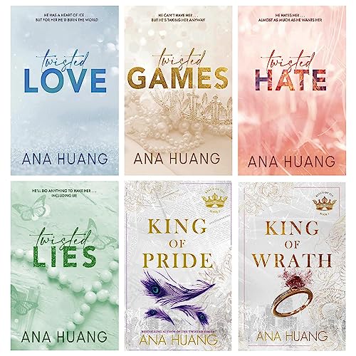 Ana Huang Twisted and Kings of Sin Series 6 Books Collection Set (Twis –  Lowplex