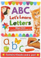 ABC Let's Learn Letters Wipe Clean Early Learning Activity 4 Book Set Inc Pen