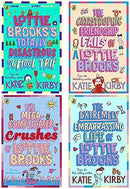 Lottie Brooks Series by Katie Kirby 4 Books Collection | The Extremely Embarrassing Life, The Catastrophic Friendship Fails & More | kids Book Set