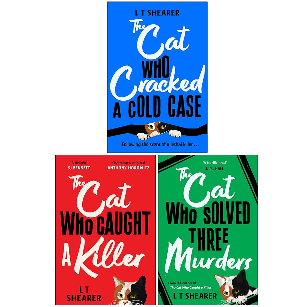 Conrad the Cat Detective Series 3 Books Collection Set By L T