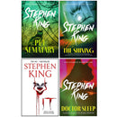 Stephen King Collection 4 Book Set – The Shining, Pet Sematary, IT, Doctor Sleep – Classic Horror, Thriller, Psychological Fiction, Novels