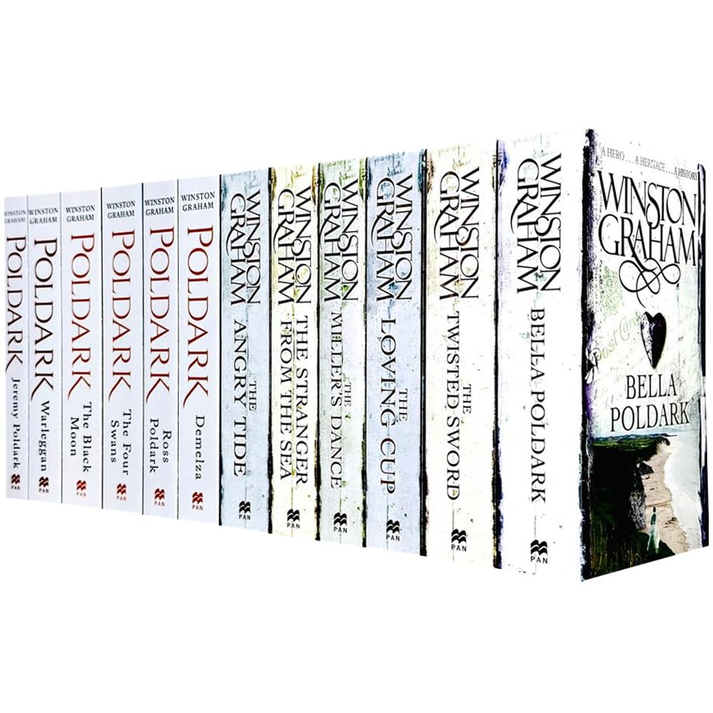 Winston Graham Poldark Series - 12 Books in Paperback – Lowplex Books