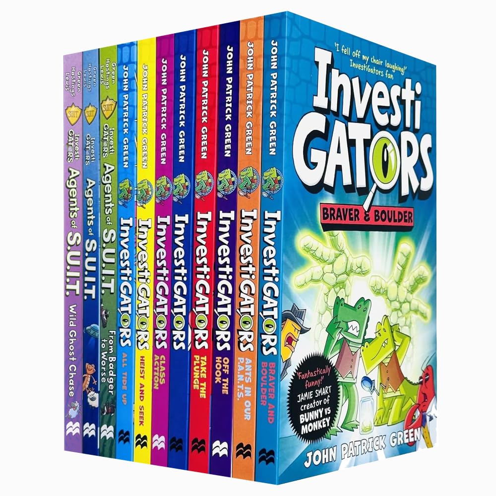 Investigators Series by John Patrick Green Collection 11 Books Set