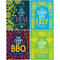 The Curry Guy Collection 4 Books Set By Dan Toombs (Curry Guy Thai, The Curry Guy Easy, Curry Guy BBQ, The Curry Guy Veggie)