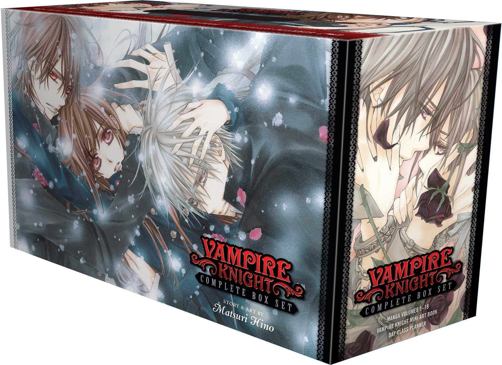 Vampire Knight Box Set Includes 19 Volumes and Premiums for Ages