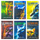 Warrior Cats Series 1 The Prophecies Begin - 6-Book Collection by Erin Hunter for ages 8+! Perfect for young readers seeking adventure and fantasy!