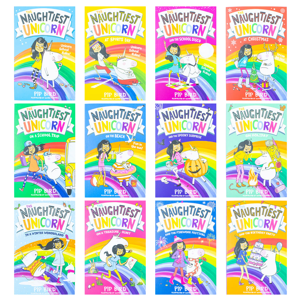 The Naughtiest Unicorn Series 12 Hardback Books By Pip Bird Lowplex the-naughtiest-unicorn-series-12-hardback-books-by-pip-bird-lowplex