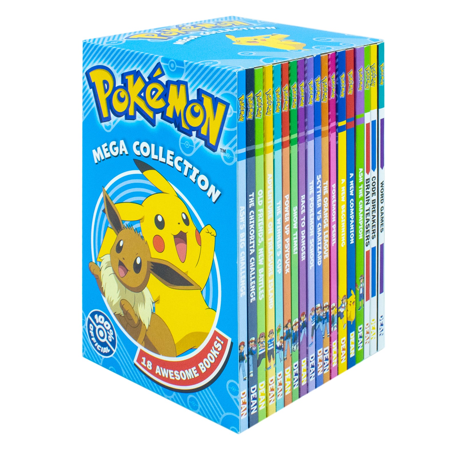 Pokemon Mega Collection: 18 Books Box Set for Young Readers