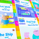 Learn with Peppa Pig English Phonics Level 1 & 2 Collection 20 Book Set
