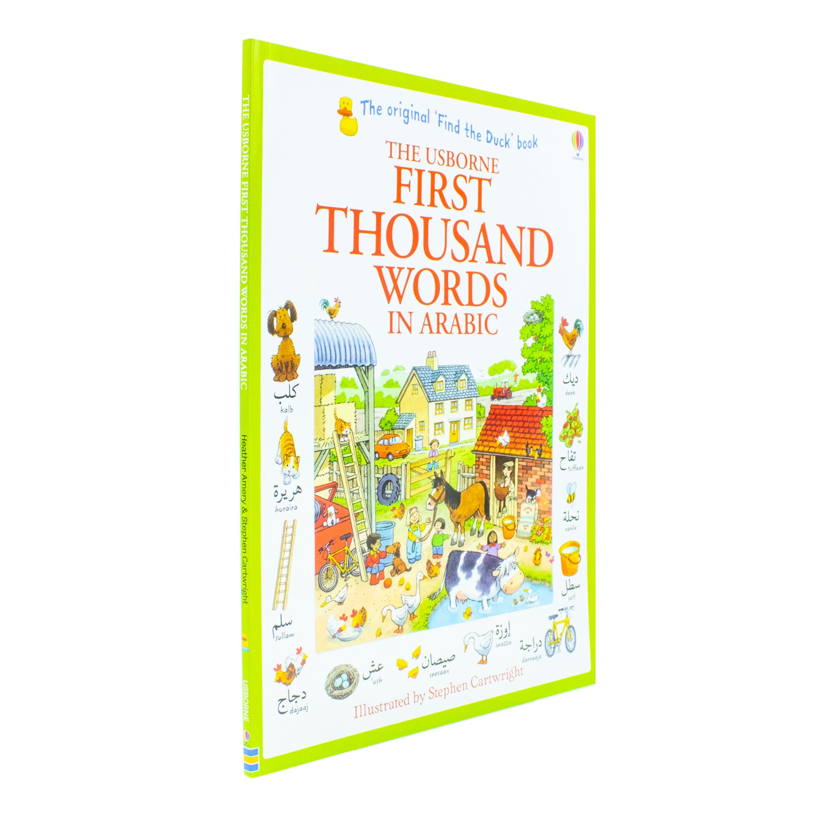 First Thousand Words in Arabic: A Fun Hardback for Kids 3-6