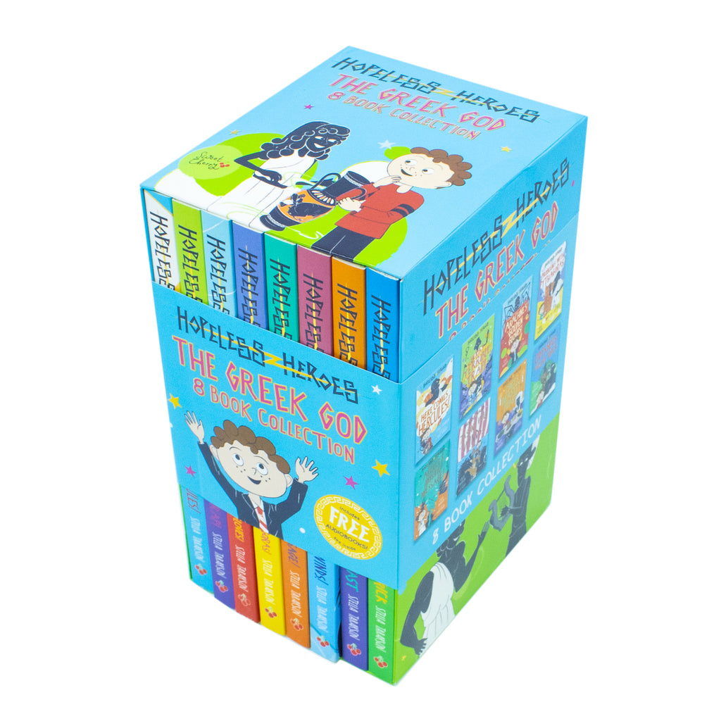 Hopeless Heroes: The Greek God Collection 8 Book Set By Stella Tarakson &  Nick Roberts