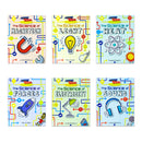 Flowchart Explorers Physical Science STEM 6 Science Books Set: (Electricity, Forces, Heat, Light, Magnetism, Sound)