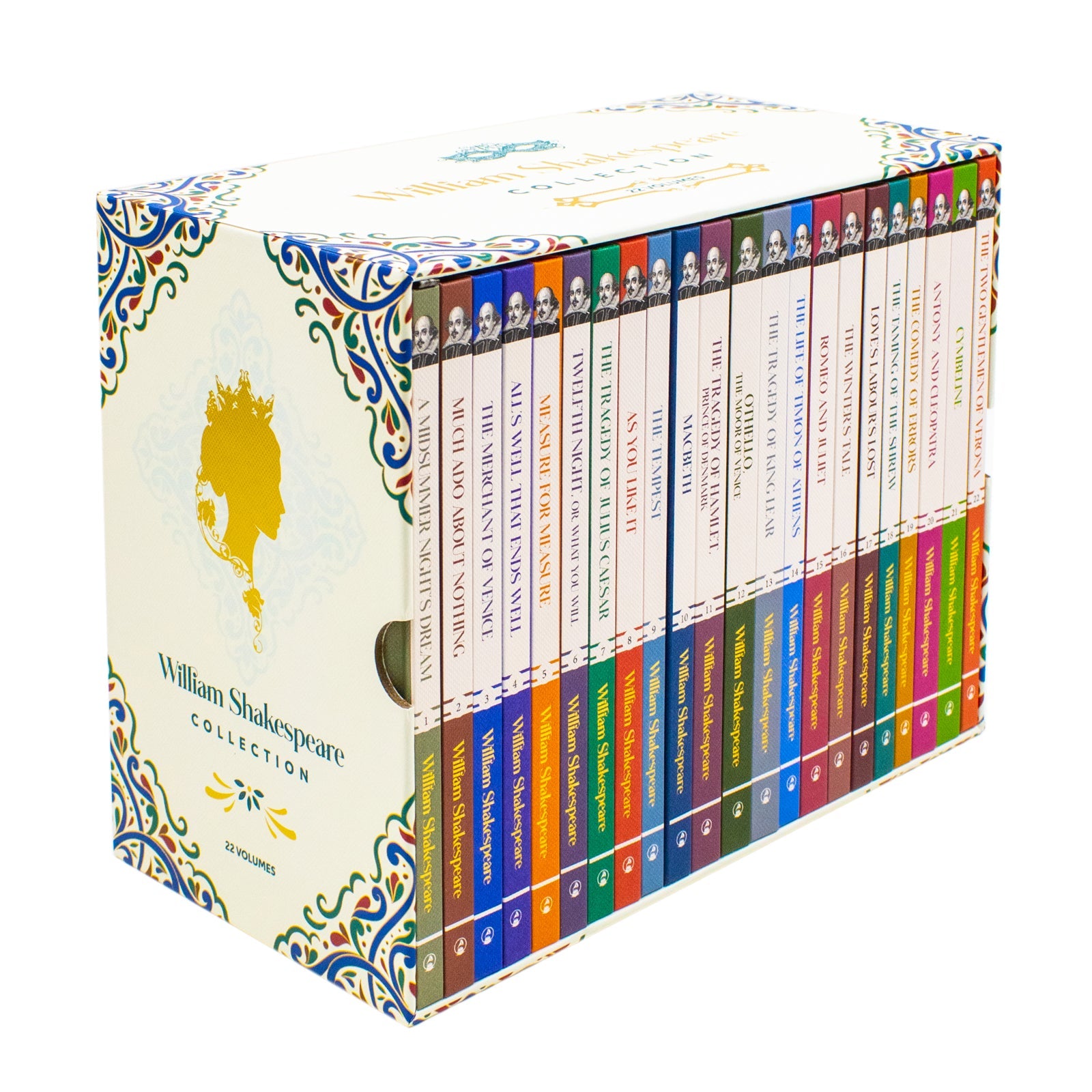 The William Shakespeare Complete Collection 22 Books Box Set (The