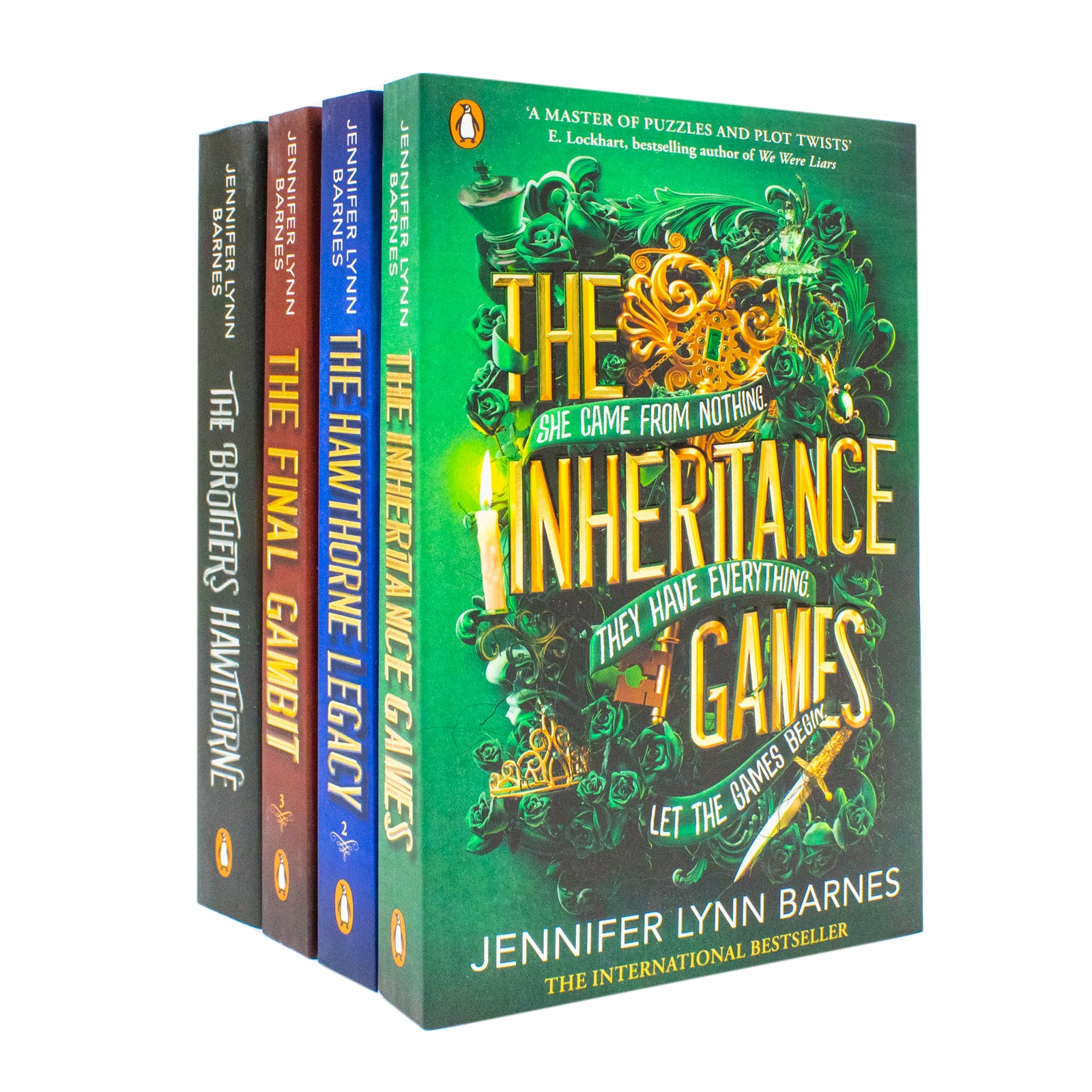 The Inheritance Games by Jennifer Lynn Barnes - 4 Books Collection 