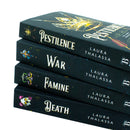 The Four Horsemen Series by Laura Thalassa – 4-Book Collection Set (Pestilence, War, Famine & Death)| Epic Fantasy, Bestselling YA Fiction & Adventure