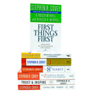 Stephen R. Covey 7 Books Collection Set (The Third Alternative, Trust & Inspire, Living the 7 habbits & Many More!)