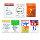 Stephen R. Covey 7 Books Collection Set (The Third Alternative, Trust & Inspire, Living the 7 habbits & Many More!)