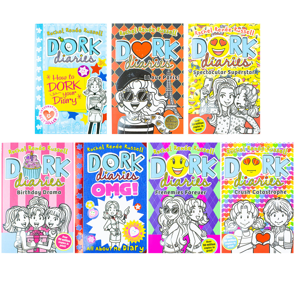 Dork Diaries 12 Books Collection Box Set By Rachel Renée Russell | The - Foto 10