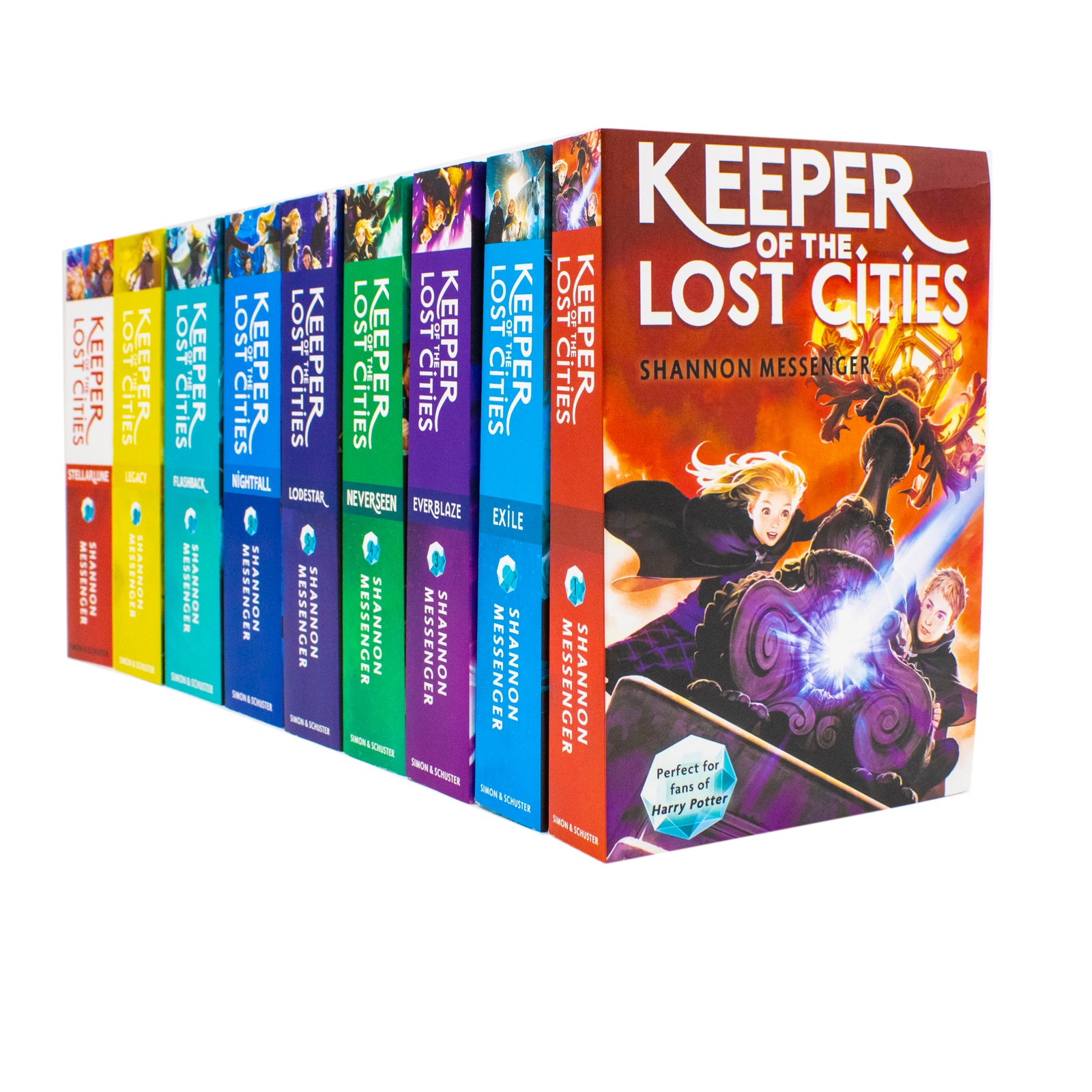 Keeper of the Lost Cities 9 Book Set by Shannon Messenger