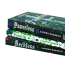 The Powerless Trilogy 3 Book Collection by Lauren Roberts | Powerless, Powerful & Reckless | Best Fantasy Romance Books Set for 12+ years