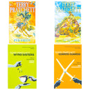 Discworld Novel by Terry Pratchett 4 Books Set Collection (vol 6-9) Series 2