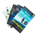 Karin Slaughter Collection 5 Books Set (Kisscut, Indelible, Faithless, Blindsighted, A Faint Cold Fear)