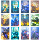 Lone Wolf Series Books 1-12 Collection Set by Joe Dever | Epic Fantasy Adventure Book Set: Flight from the Dark,Fire on the Water, Castle Death & More
