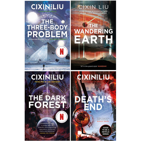 Three Body Problem Series 4 Books Collection Set By Cixin Liu Inc Dark Forest