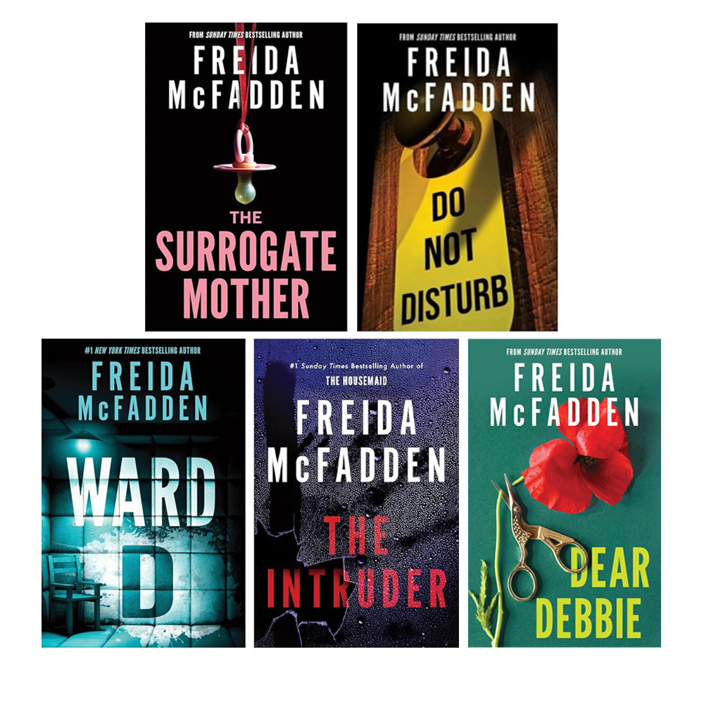 Freida McFadden Psychological Thriller Collection 5 Books Set (The
