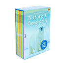 Children's Introduction to Nature & Geography 20-Books Box Set – Explore Wildlife, Ecosystems & Landscapes | Bears, Big Cats, Coral Reefs, Deserts & More