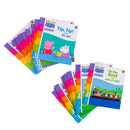 Learn with Peppa Pig English Phonics Level 1 & 2 Collection 20 Book Set