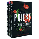 Sierra Simone Priest Trilogy Collection 3 Books Set (Priest, Sinner, Saint)