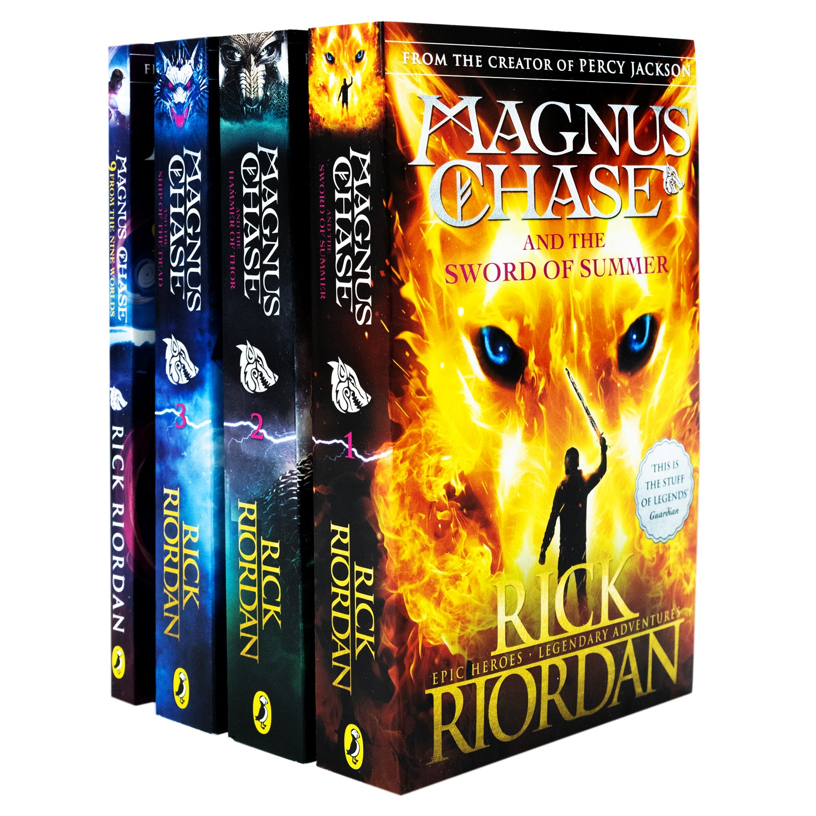 Rick Riordan Magnus Chase and the Sword of Summer collection 4