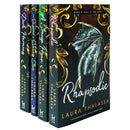 The Bargainer Series 4 Books Collection Set by Laura Thalassa: Rhapsodic, A Strange Hymn, The Emperor of Evening Stars & Dark Harmony