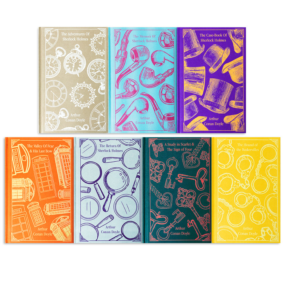 Sherlock Holmes Complete 7 Books Hardback Collection Box Set