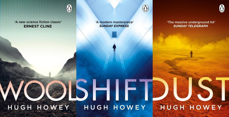 Wool Trilogy Collection Hugh Howey 3 Books Set Inc Shift, Dust, wool