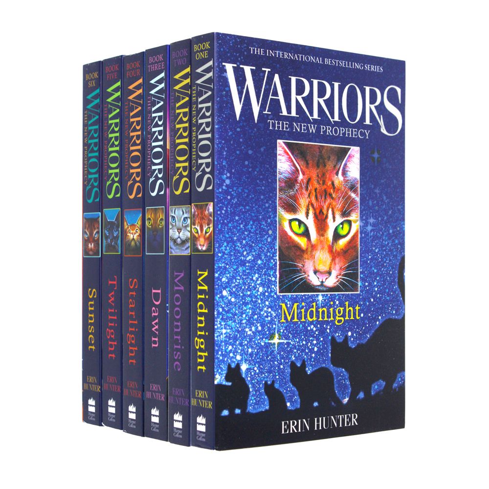 Warrior Cats Series 2 Erin Hunter 6 Books Collection Set Pack The New –  Lowplex