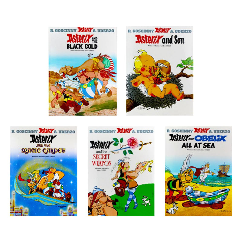 Asterix And Obelix All At Sea Series 6 Collection 5 Books Set (26-30)