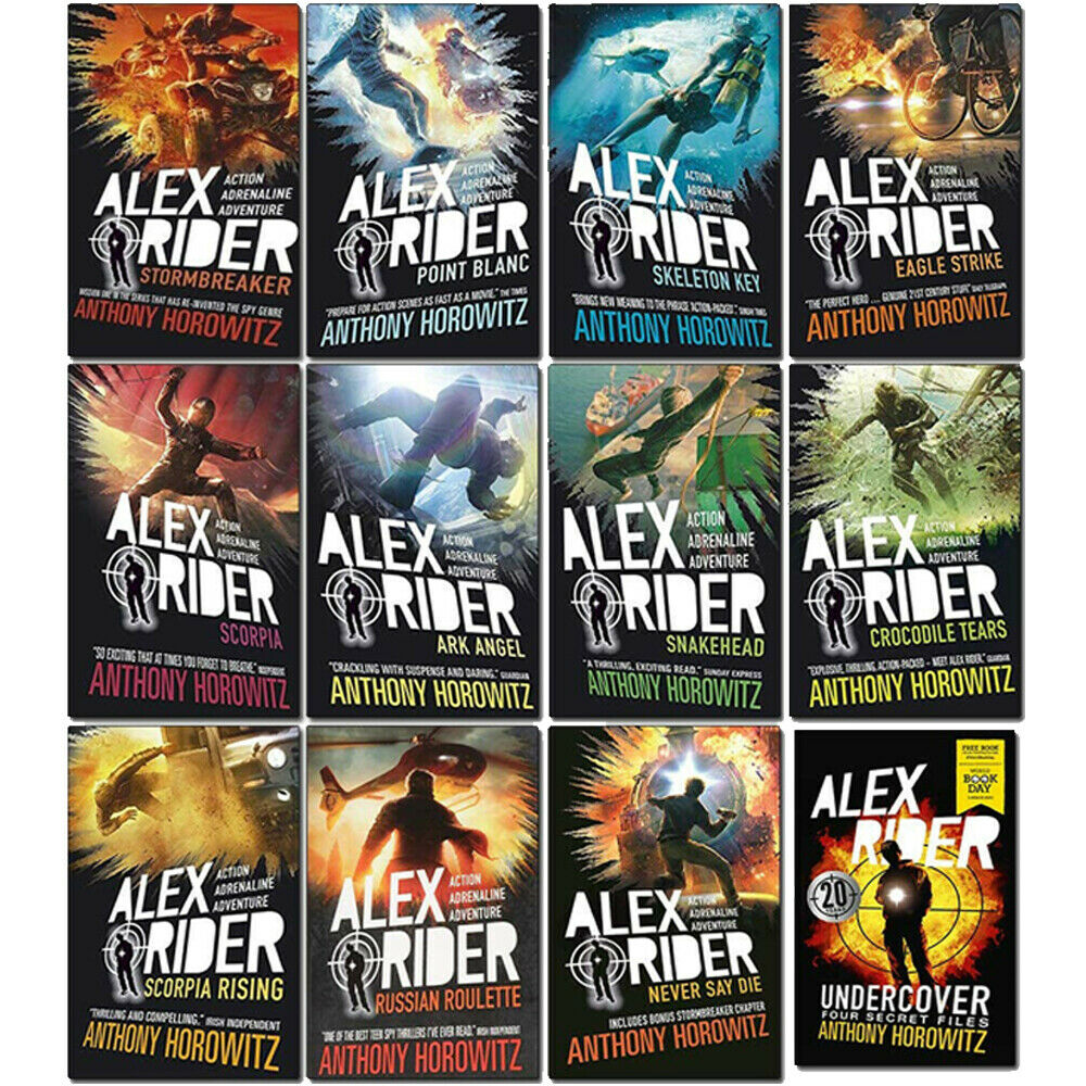 Alex Rider アレックス ライダー 洋書 10冊　正規品　セット Amazon.co.jp: Alex Rider - 10 Book Slipcase : Horowitz a: 洋書