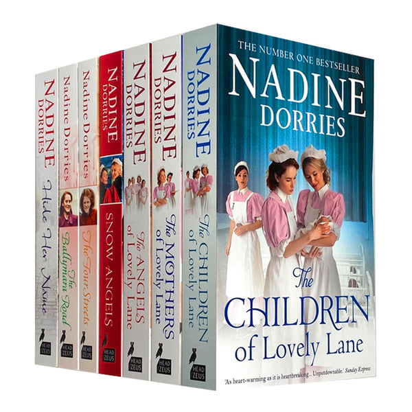 Lovely Lane And Four Streets Trilogy 7 Books Collection Set By Nadine Dorries