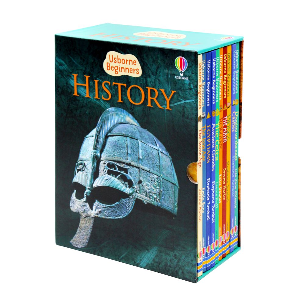 Usborne Beginners History 10 Book Set for Young Readers Age 6+