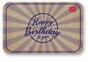 Happy Birthday - Blue (e-Gift Card)