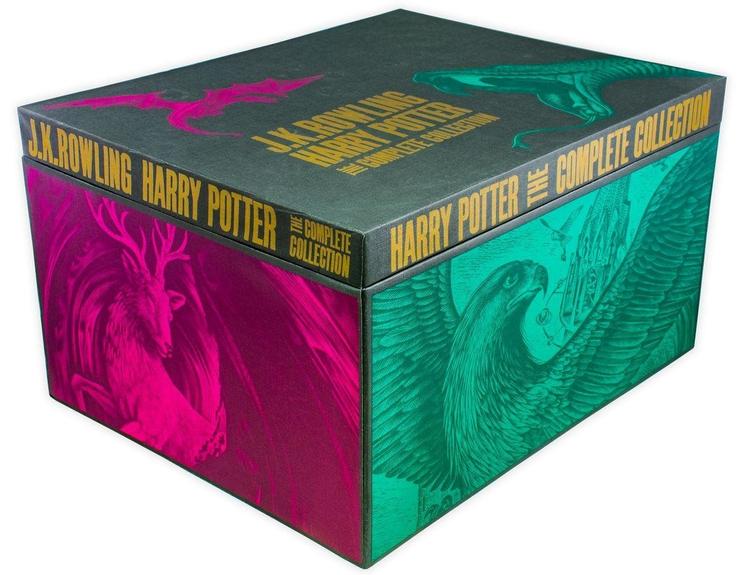 J.K Rowling Harry Potter The Complete Collection 7 Hardback Box