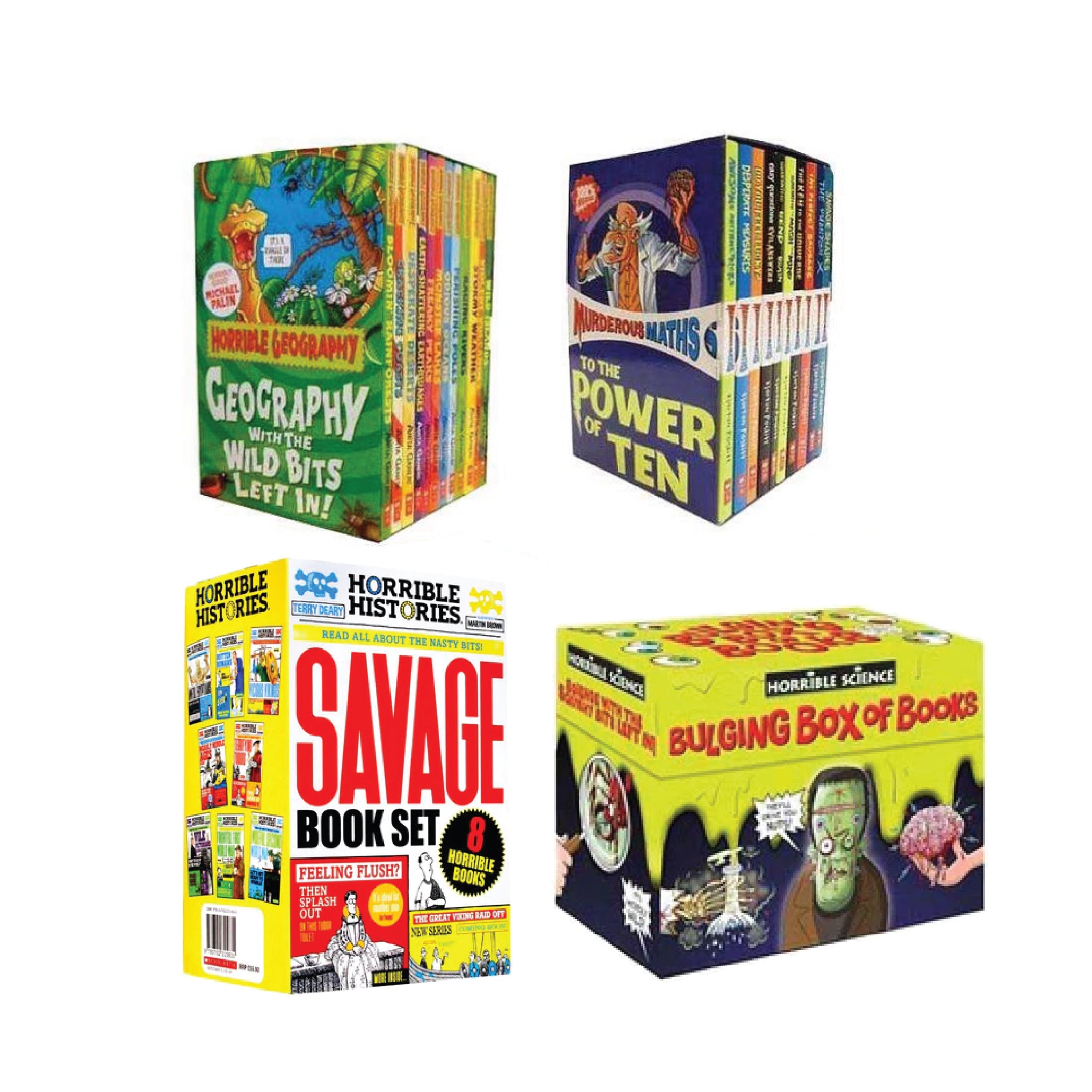 Horrible Science & Histories 40冊セット Horrible Collection 50 Books Set Histories, Science, Geography