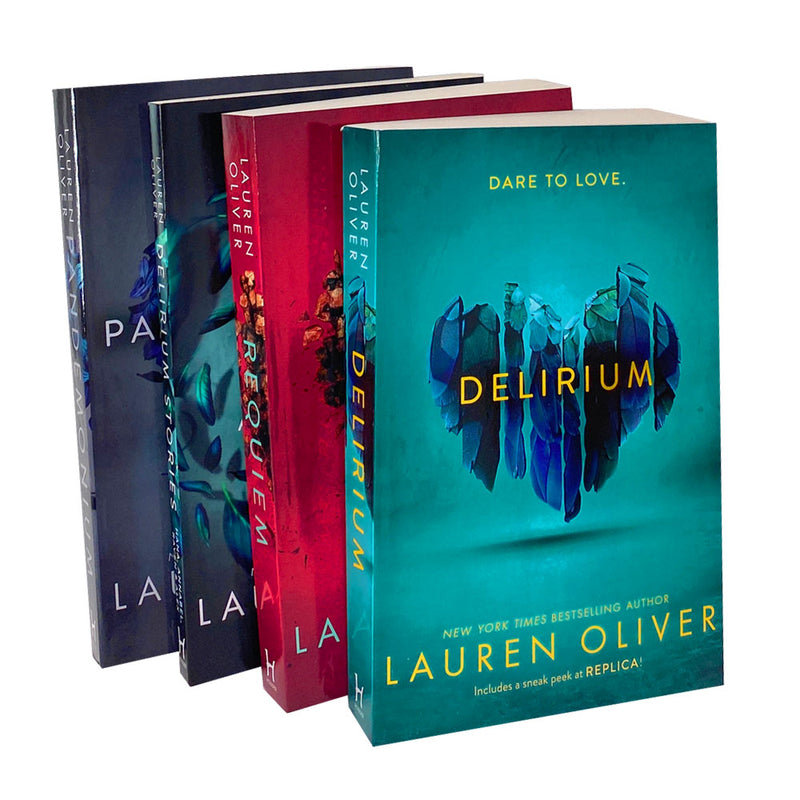 Delirium Series The Complete 4 Books Collection Box Set By Lauren Oliver
