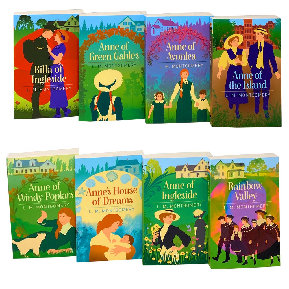 8-books Complete Box Set Anne Of Green Gables L M Montgomery