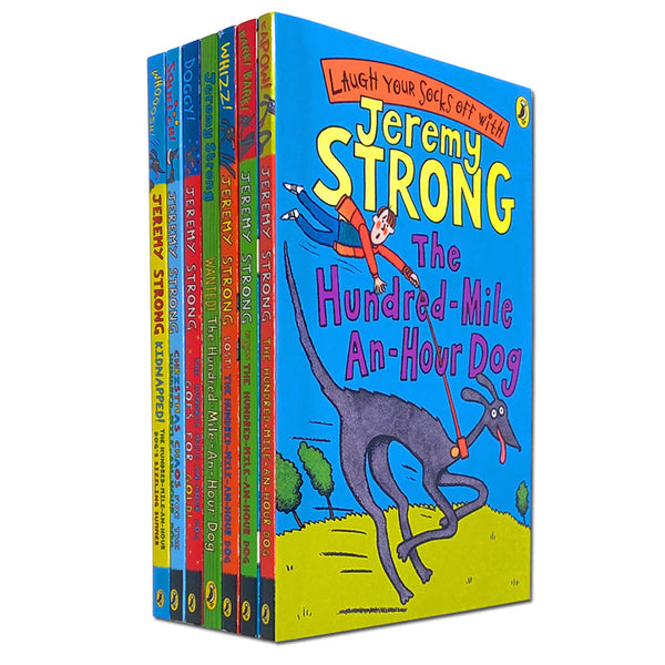 Jeremy Strong The Hundred-Mile An Hour Dog Canine Collection 7 Books Set