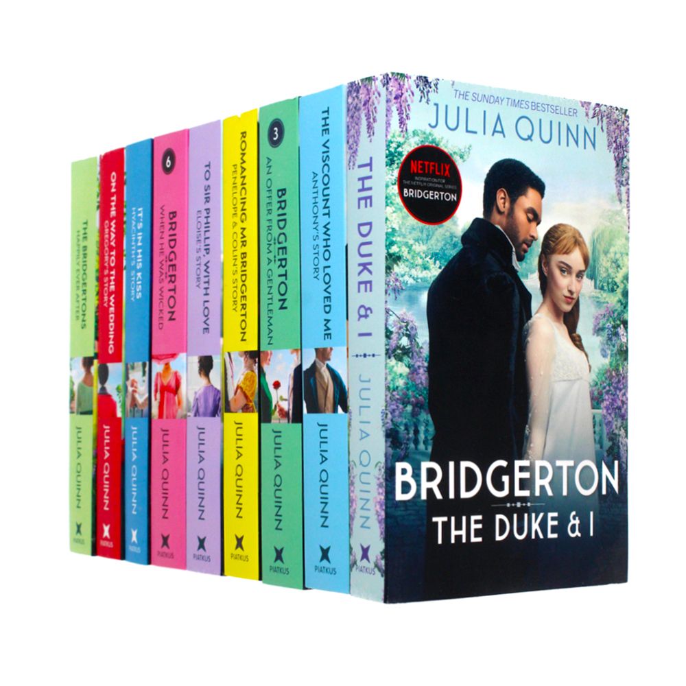 Bridgerton Family Book Series Complete Books 1 9 Collection Set by J Lowplex Books