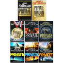 James Patterson Private Series 1-8 Book Collection | Private, Private London, Private Games, Private Berlin & More| Thriller, Mystery, Crime, Suspense